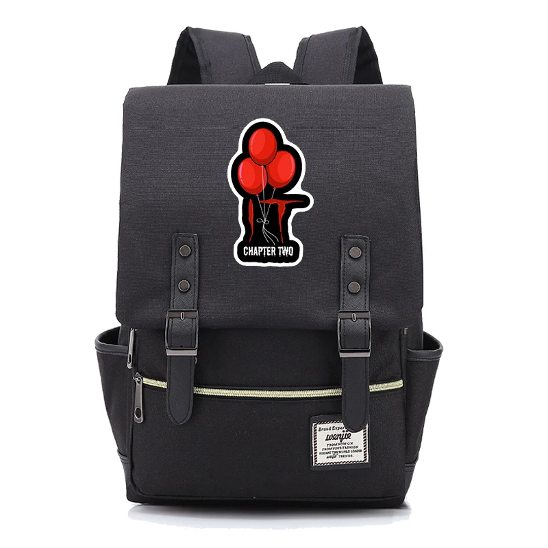 Canvas Backpack 1 It Chapter два печатных мужской рюкзак подростковые школьные сумки модные plecak Szkolny женские рюкзаки сумка Harajuku дорожная сумка - Цвет: Canvas Backpack 1