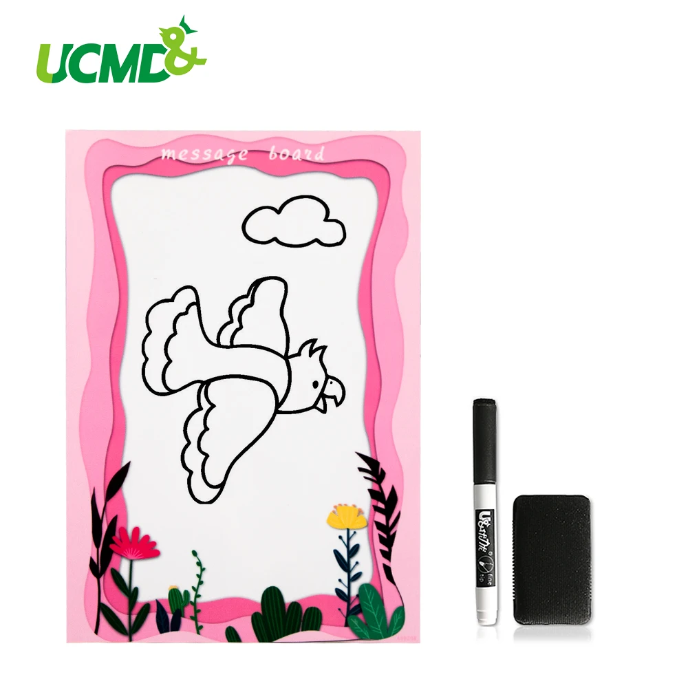 

A5 Size Magnetic Whiteboard Sticker For Fridge Refrigerator Erasable Board Marker Writing Record Message Board Memo Note Pad