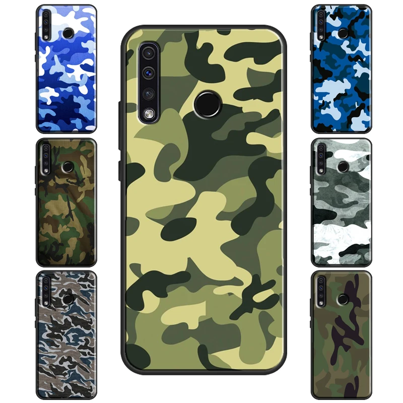 Army Military Camouflage Case For Huawei Honor 9X 8X 7X 9 Lite 10 20 i 7A Pro 7C 8A 8C V20 Y9 Y6 Y7 2019 Nova 5T | Мобильные
