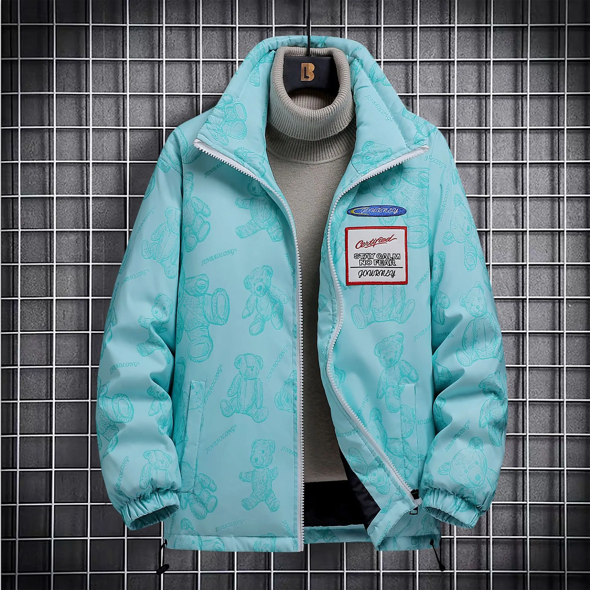 2022 New America North Parkas Couple Lovers Down Coats Casual Stand Collar Warm Down Jacket Puffer Jackets Men/Ladies Tops Parka