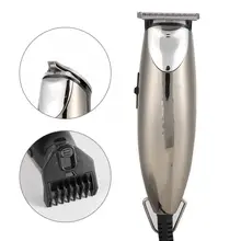 Перезаряжаемая электрическая машинка для стрижки волос Триммер Парикмахерские инструменты с Европейским штекером 100-240 В