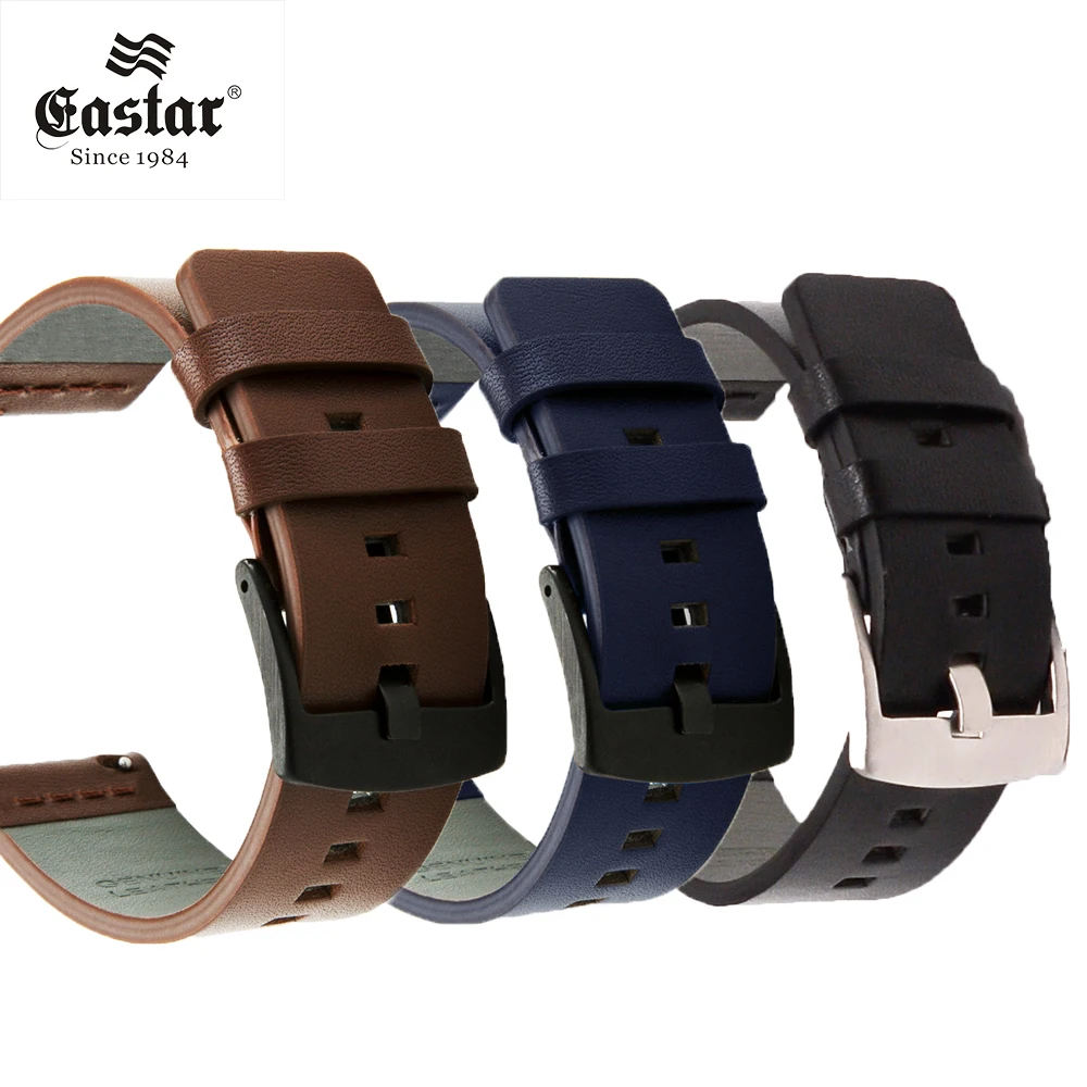 Correa de reloj de cuero genuino para Samsung Galaxy Watch, banda de reloj deportiva Gear S3 de 42 y 46mm, de liberación rápida, 18, 20, 22 y 24mm,Z26