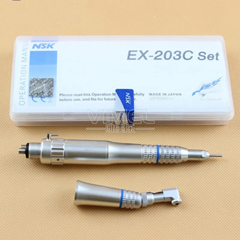 NSK Стиль стоматологический медленно низкая Скорость наконечник Комплект EX-203C набор е-образные щипцы для установки
