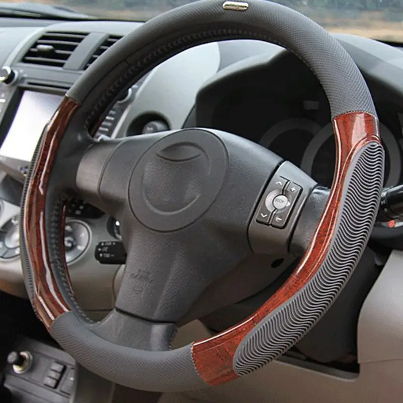 Рулевое колесо для Kia Ceed Rio K2 Nissan Qashqai J10 Almera аксессуары салона автомобиля чехол