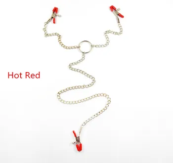 Women Metal Nipple Clamps Fetish Erect Boob Clit Enlarged Clitoris Pincher Bondage Breast Clit Clamps Bdsm Restraint Adult Games 6