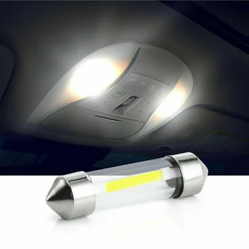 

White LED 160LM 41MM Car C5W Interior Glass Lens Festoon Reading Light