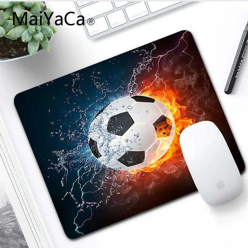 MaiYaCa футбольный Комфортный коврик для мыши игровой коврик для мыши - Цвет: No LockEdge 18x22cm