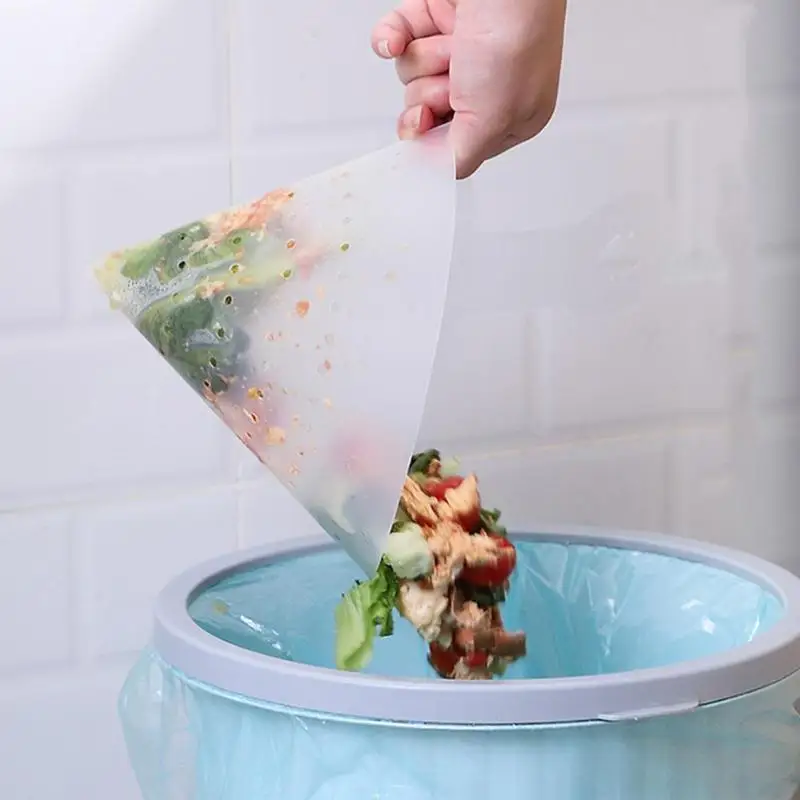 Самостоящий стопор для раковины, фильтр для кухни, анти-блокирующее устройство, складная простая мойка, перерабатываемый складной сливной фильтр