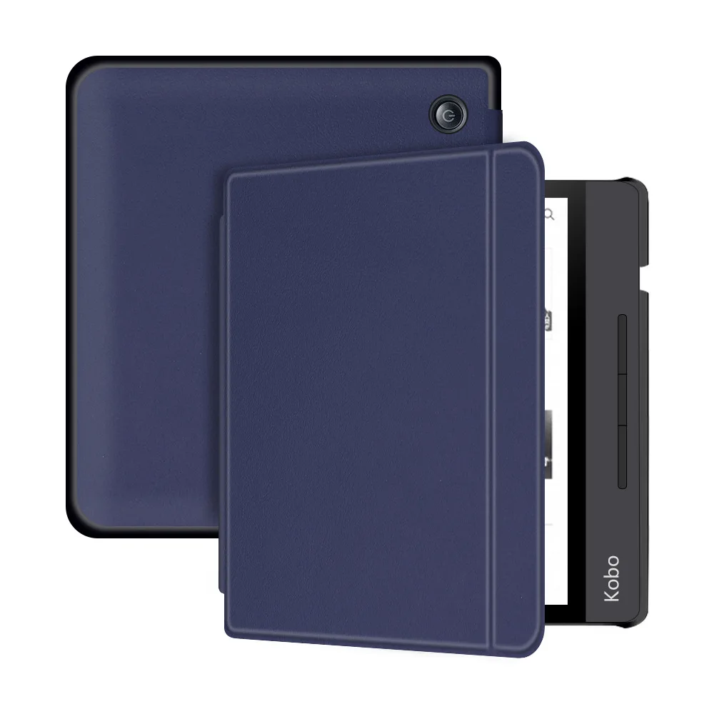Умный чехол с магнитной крышкой e-Reader Funda Skin для KOBO Libra H2O аксессуары | Компьютеры и