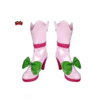 

Pretty Cure Heal in Good Precure Cure Grace Hanadera Nodoka Cosplay shoes Custom made shoes boots