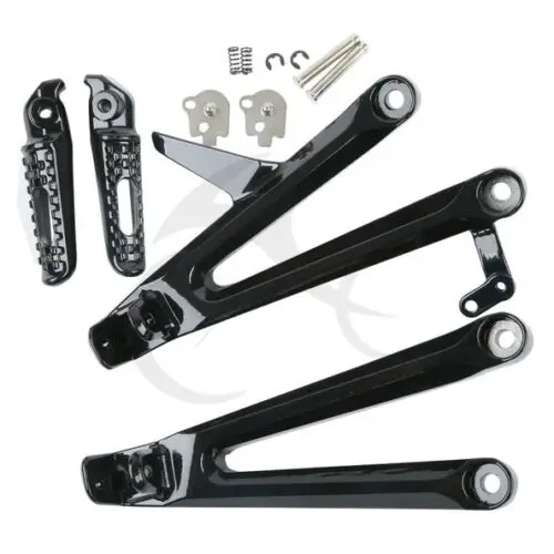 Motorcycle Rear Passenger FootPeg Footrest Bracket Set For HONDA CBR1000RR 2004-2008 2007-18 motorcycle accessories,motorcycle footrests,motorcycle foot pedals