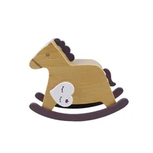 Качалка лошадь Elm музыкальная шкатулка креативная деревянная музыкальная шкатулка подарки подарок на день рождения красивая музыка следование детские музыкальные игрушки подарок Xl