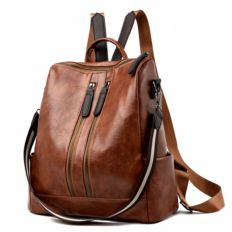 Mochila de moda para mujer 2020, mochilas de cuero juvenil de alta calidad  para chicas adolescentes, bolso de hombro de colegio para mujeres,  mochila|Mochilas| - AliExpress