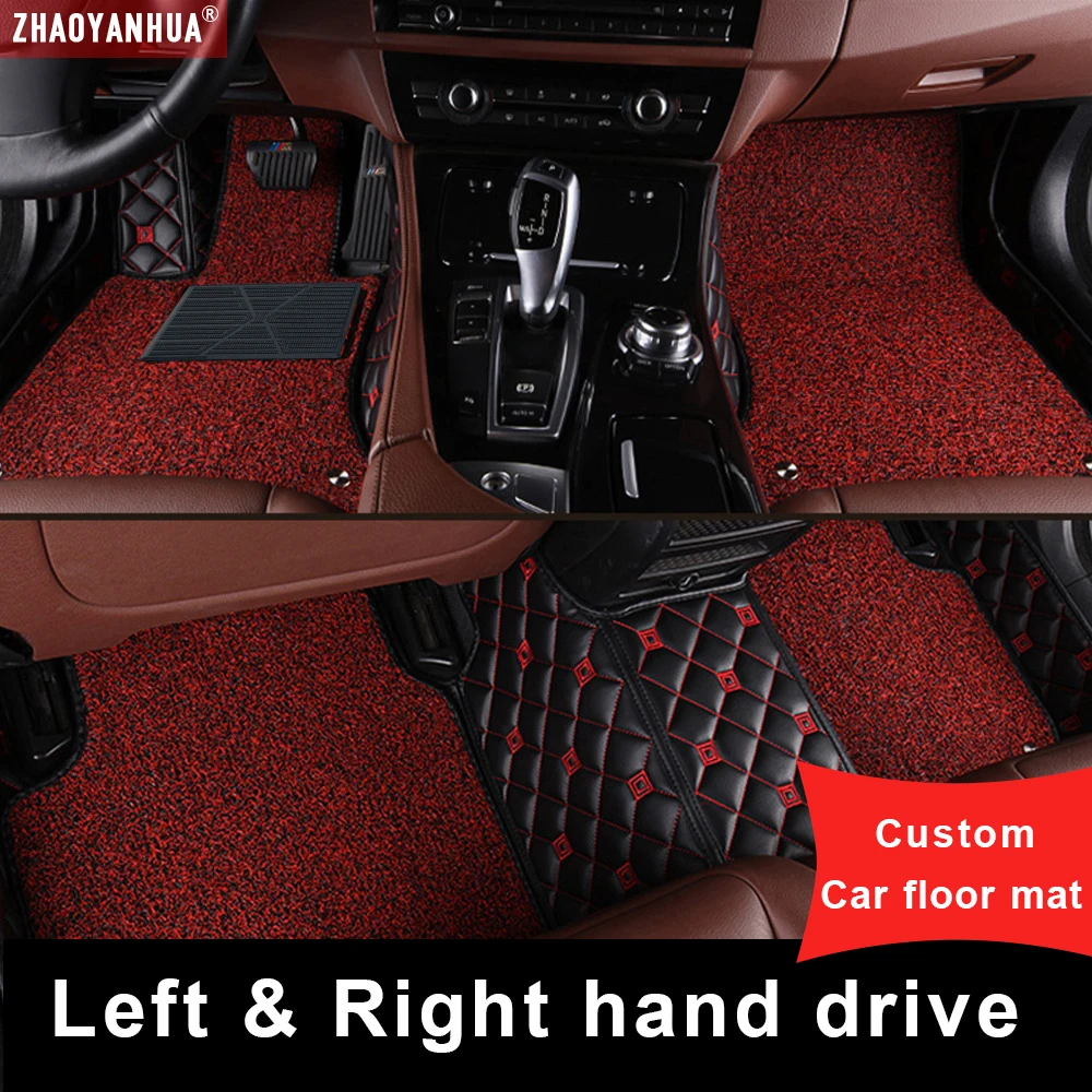 

Car Floor Mat For Audi tt mk1 mk2 a4 b8 b6 b7 b5 avant a5 sportback q7 4l a3 sportback a6 c6 c7 Car Accessorie Floor Mat carpets