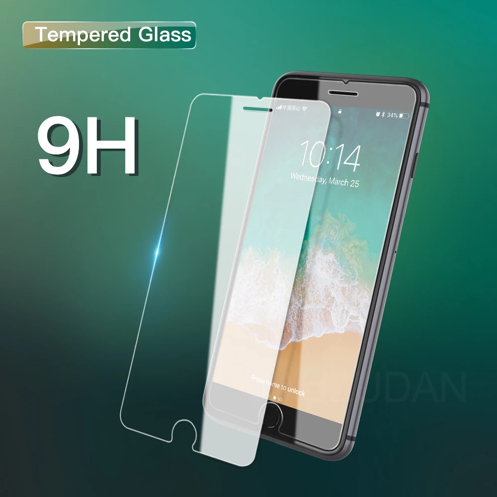protective glass on iPhone X XS 11 Pro Max XR 7 8 6s Plus 5s SE 2020 screen protector Tempered glass For iphone 11 Pro Max glass