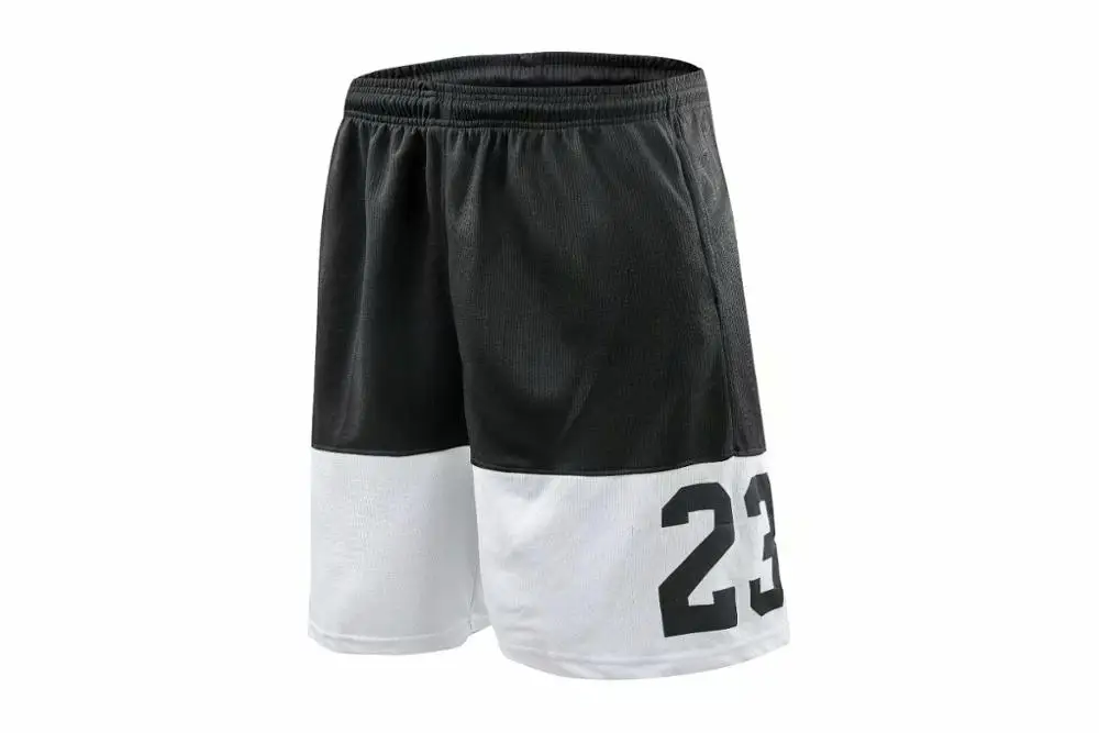 Мужские шорты с карманами на молнии, эластичные спортивные шорты для бега, шорты для тренировок, фитнеса, свободные пляжные баскетбольные шорты - Цвет: 100 shorts