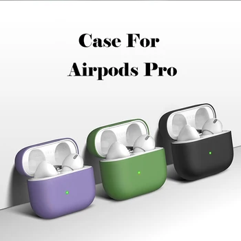 

Silicone Case For Airpods Pro Case Liquid Wireless Bluetooth Case for airpod 3 Case Cover For Air Pods 3 Pro Fundas Capa Coque