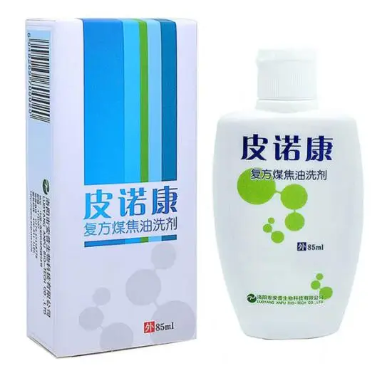 

Original 1% coal tar+herbs extract In the treatment of seborrheic dermatitis dandruff psoriasis Itching shampoo PINO Kang Lotion