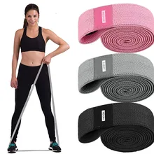 

Resistance Band Long Set Unisex Fitness Yoga Elastic Bands Hip Circle Thigh Squat Band Workout Gym Equipment for Home