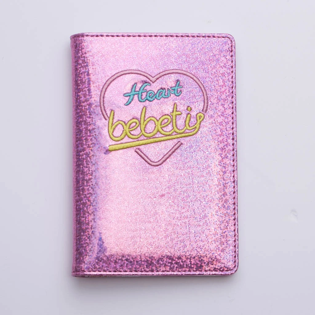 Fashion Trend Women Men ID Credit Card Banquet Letter Card Holder Coin Bag Travel Wallets Holder Double Open 812