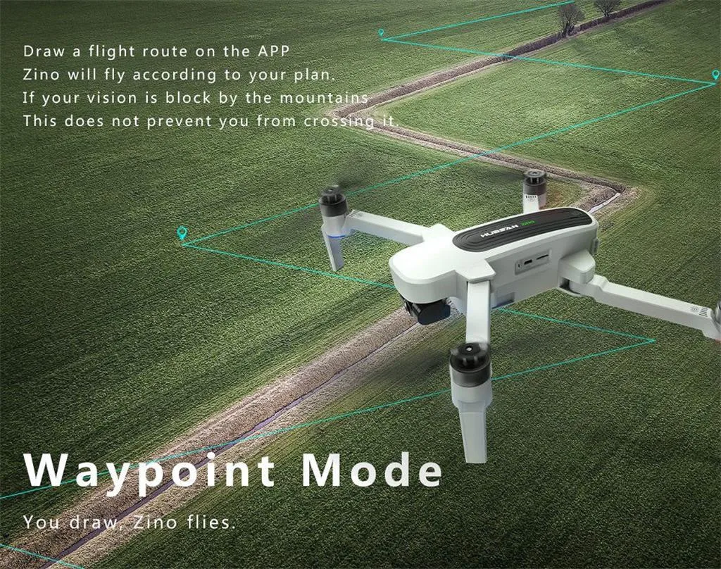 Квадрокоптер Hubsan Zino H117S с камерой 4K GPS Wi Fi FPV|Радиоуправляемые вертолеты| |