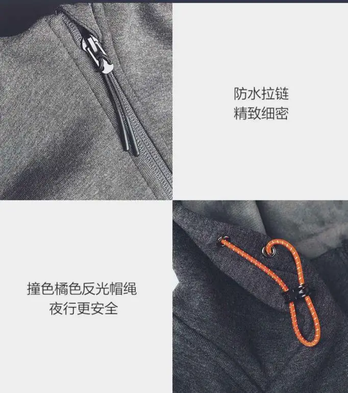 Xiaomi mijia Мужская плюс бархатная теплая куртка высокая плотность супер мягкий кашемир Мужская зимняя теплая куртка высокое качество