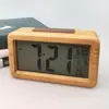 Wooden Digital Display Electronic Alarm Clock Temperature Monitor for Home Use Living Room Table Clock Decoration ► Photo 1/6