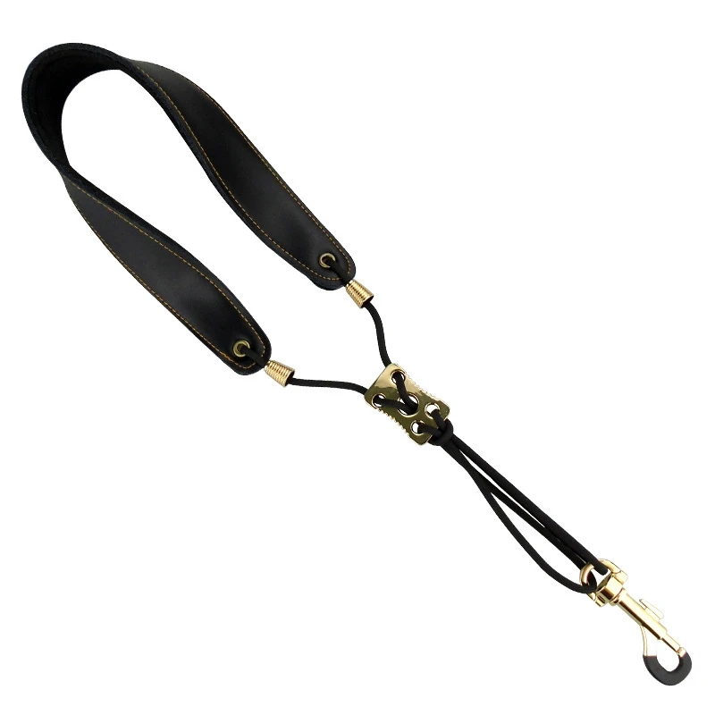 

Adjustable Saxophone Shoulder Strap Leather Neck Strap Hang Neck Shoulder Alto Tenor Strap Shoulder Student Musical Accessories