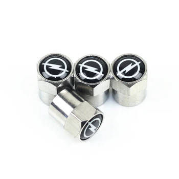 

4Piece/set Sport Styling Auto Accessories Car Wheel Tire Valve Caps Case for OPEL