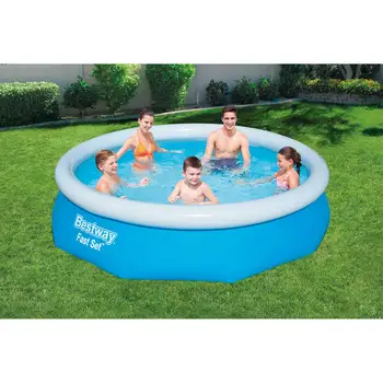 

Round pool inflatable children водораспорный fast set 305x76 cm, 3638 L, Bestway, item No. 57266