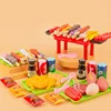 Kids Barbecue Food Set Kitchen Pretend Play Cooking Toys Girl Early Education Outdoor BBQ Parents-Child Interactive Toy 2