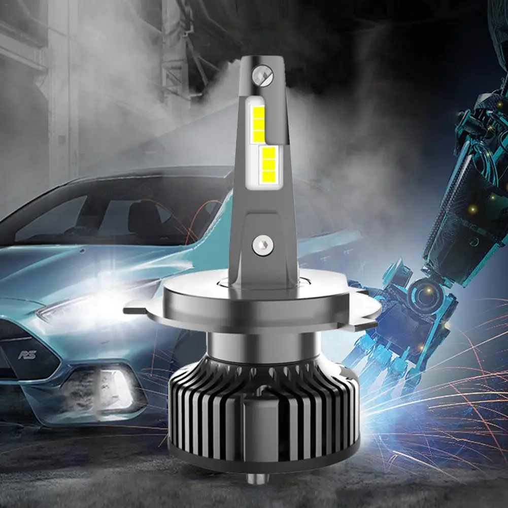 12-24V H4 H7 H8 H9 H11 Автомобильный светодиодный фары для авто яркий Автомобильный свет 80 Вт 8000 люмен для автомобильных фар автомобиля аксессуары