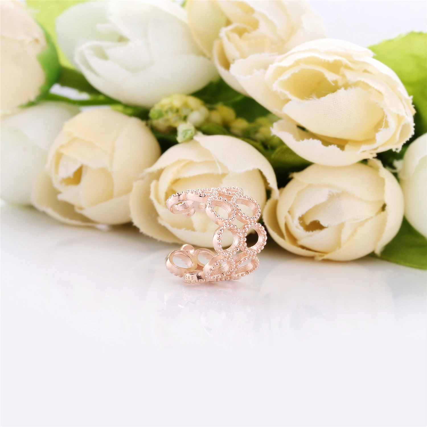 Женские ажурные серьги каффы Moonmory из стерлингового серебра 925 пробы