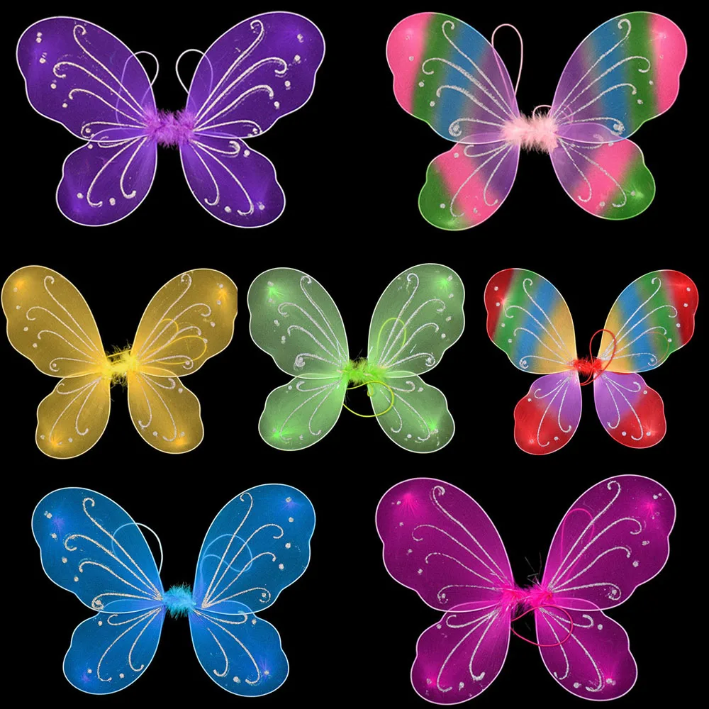 Ailes de papillon de fée Ailes de papillon Pour enfants et adultes Accessoire de cosplay