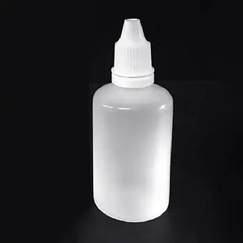 

50ml Mini Empty Plastic Squeezable Liquid Dropper Eye Drops Refillable Bottle Empty Dropper Bottles Plastic Container