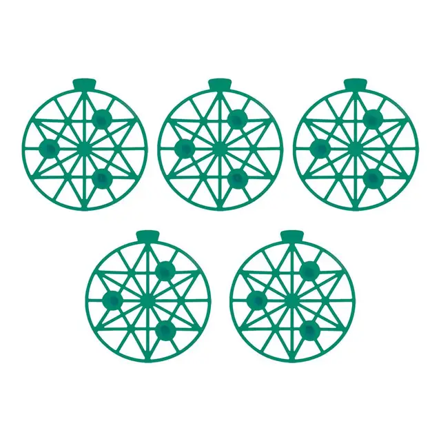 10/5 db Dinnye Bölcső Támogató Állvány Kertészeti Görögdinnye Tartó Kerti Ültetési Szerszámok Műanyag Stabil Tálca Dinnyek Gyümölcsökhöz - Image 2