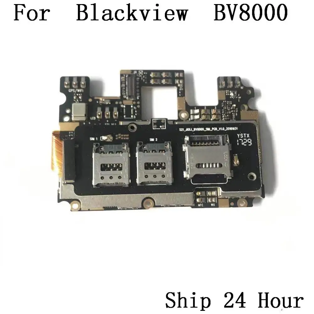Blackview BV8000 Pro б/у материнская плата 4 ГБ ОЗУ+ 64 Гб ПЗУ материнская плата+ держатель для sim-карты для Blackview BV8000 Pro