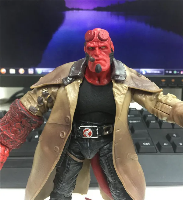 6-дюймовый Hellboy HELLBOY мобильный фигурка 2 s B-Гараж Комплект Модель качественный вариант украшения