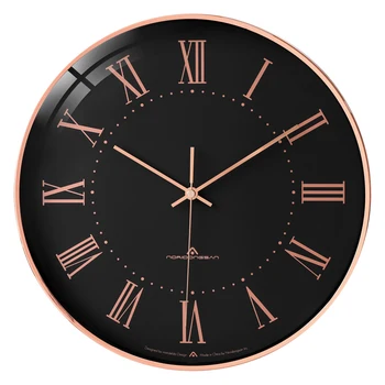 

Round Metal Wall Clock Modern Design Minimalist Big Clock Mechanism Creative Relogios De Parede Wall Watches Home Decor AA60WC