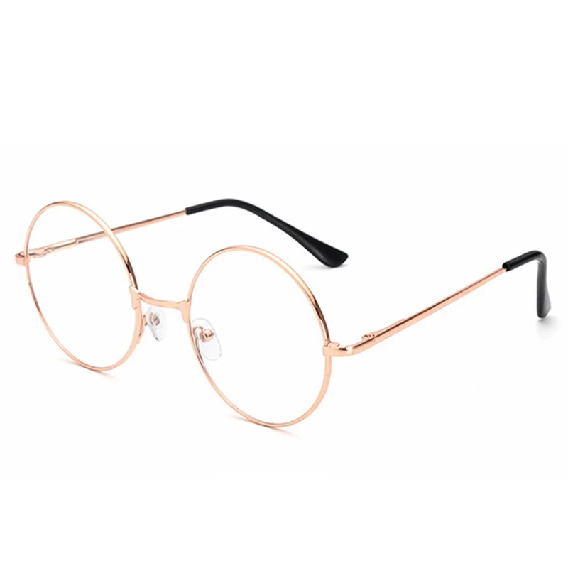 iboode Retro Vintage Metal Round Frame Myopia Glasses With Diopter-1.0 1.5 2.0 2.5 3.0 3.5 4 Nearsighted Glasses Optical Frames eyeglasses frames,eyeglass frames,myopia glasses,optical glasses