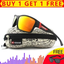 KDEAM, уличные поляризационные солнцезащитные очки, мужские, спортивный стиль, солнцезащитные очки, высокое качество, Полароид, линзы, очки, модные, оттенки, мужские, Gafas XH12
