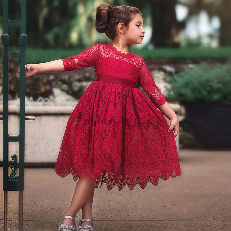 children's lace dress