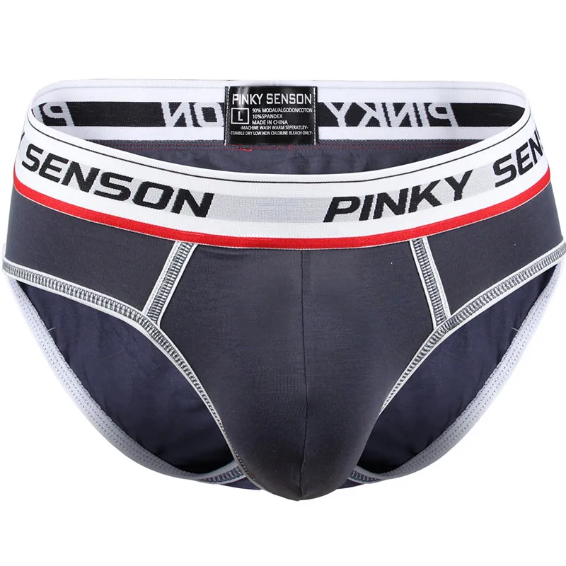 PK232 gray Бренд ORLVS, сексуальное мужское нижнее белье, боксеры, Cuecas, пэтчворк, одноцветные, для геев, нижнее белье, calzoncillos hombre, слипы, мужские шорты - Цвет: PK232 gray