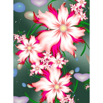 

YTG,DIY,Round Rhinestone,Needlework,Embroidery,Cross Stitch,5D,Fantasy Flower,Crafts,Diamond Painting,Fashion,Art,