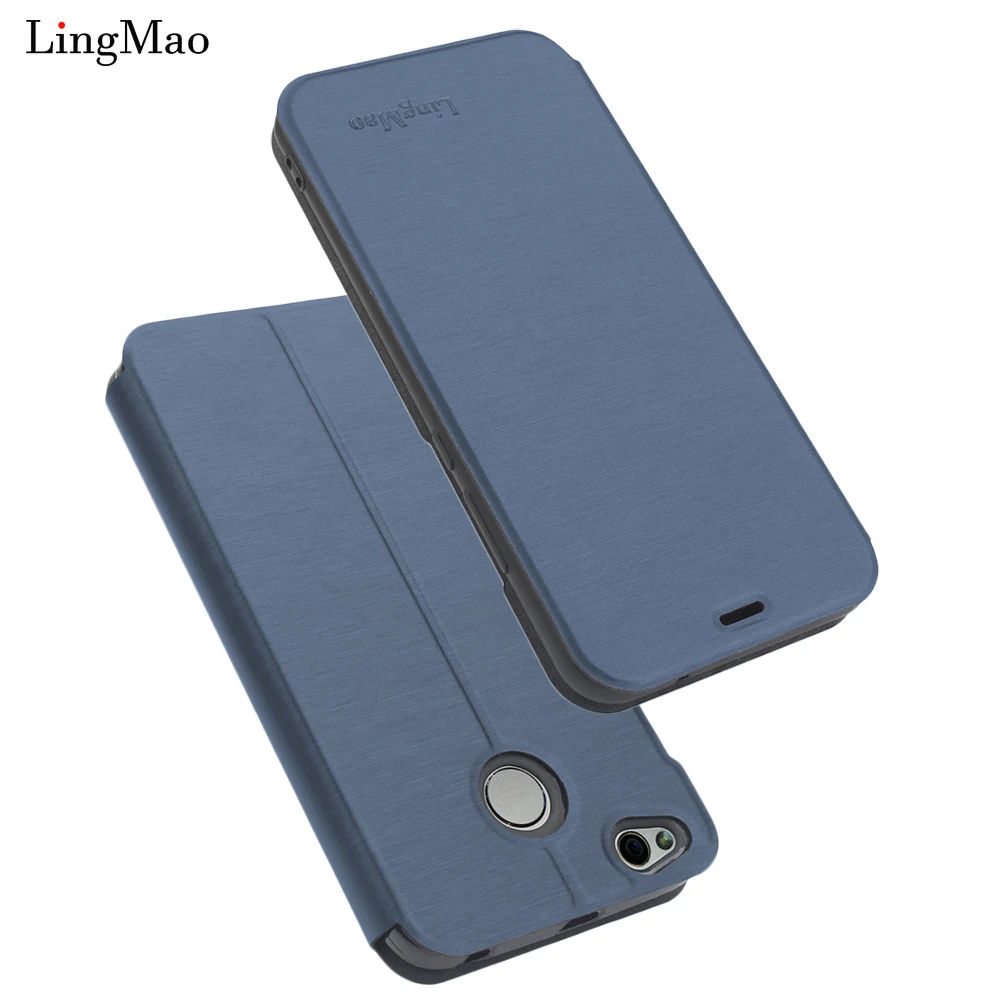 

for Xiaomi Redmi 4X Case Leather Flip Case Xiaomi Redmi 4X Wallet Phone Funda Lingmao Original Xiomi Redmi 4X Pro Cover 5.0