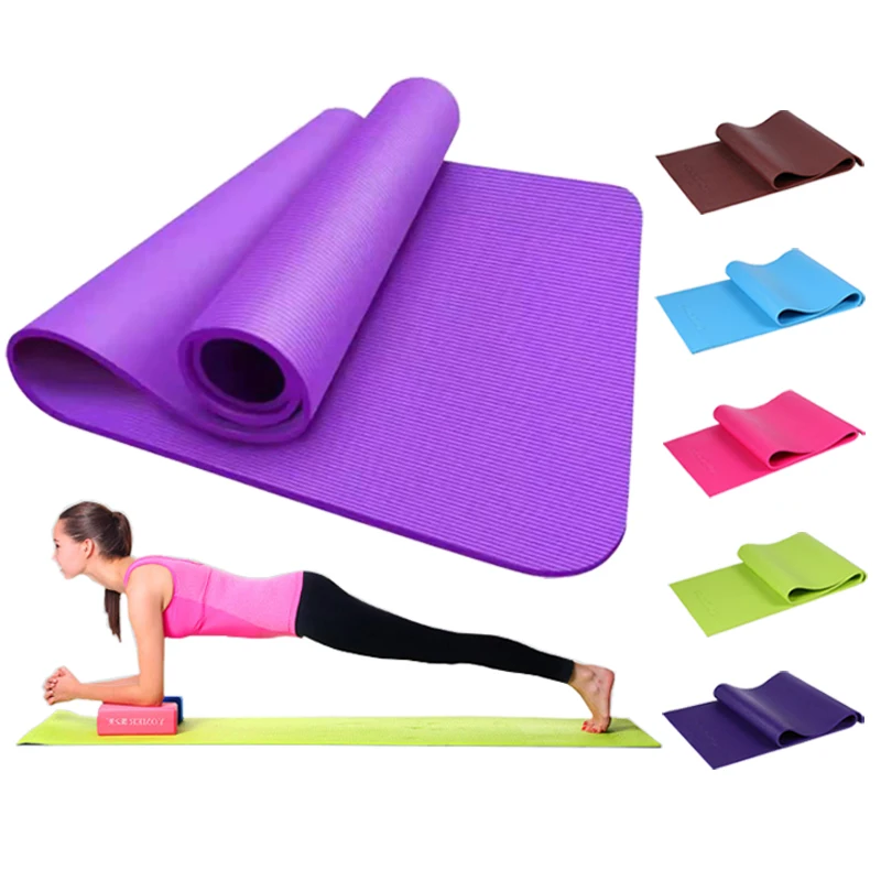 

173*61CM Anti-slip Yoga Mat Thick Blanket Gymnastic Sport Health Lose Weight Fitness Exercise Pad Women Sport Yoga Mats Flooring
