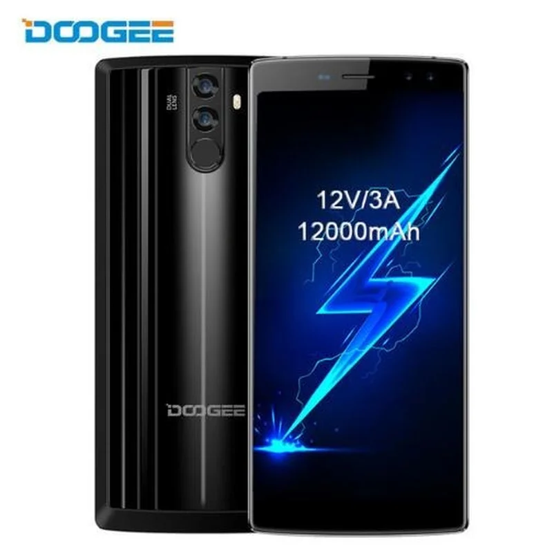 (24 horas envío) DOOGEE BL12000 4G LTE 12000mAh Batería grande Smartphone 6,0 4GB + 32GB MTK6750T Octa Core Android Teléfono Móvil
