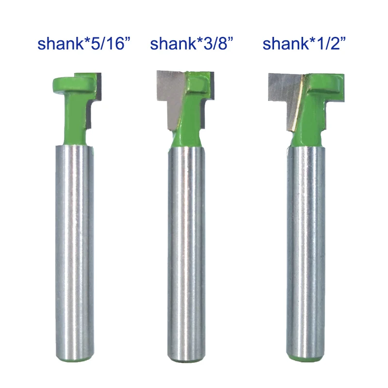 1 шт. 1/" хвостовик 6,35 мм Т-образный резак фрезы Набор бит шестигранный болт ключ отверстие биты т долбежные фрезы для деревообработки MC01190