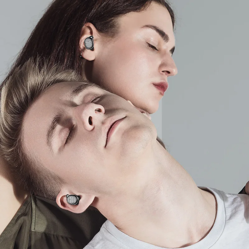 Bluetooth наушники настоящие беспроводные наушники Tws 5,0 спортивные наушники стерео бас гарнитура шумоподавление для телефонов