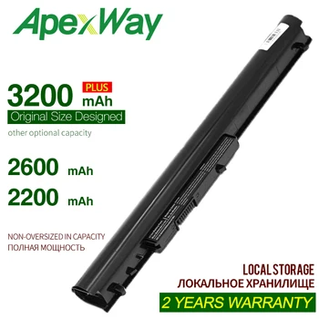 ApexWay-batería para ordenador portátil, baterías para HP 240 G2 CQ14 CQ15 OA04 HSTNN-PB5S 2009-001 15-h000 15-S000